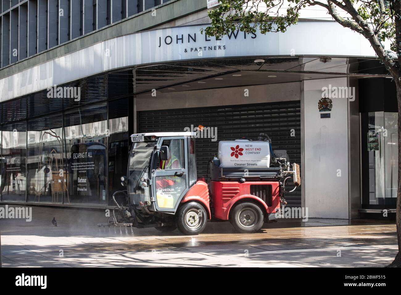 Les entreprises se préparent à rouvrir le 15 juin après le confinement du coronavirus dans le centre de Londres, en Angleterre, au Royaume-Uni Banque D'Images