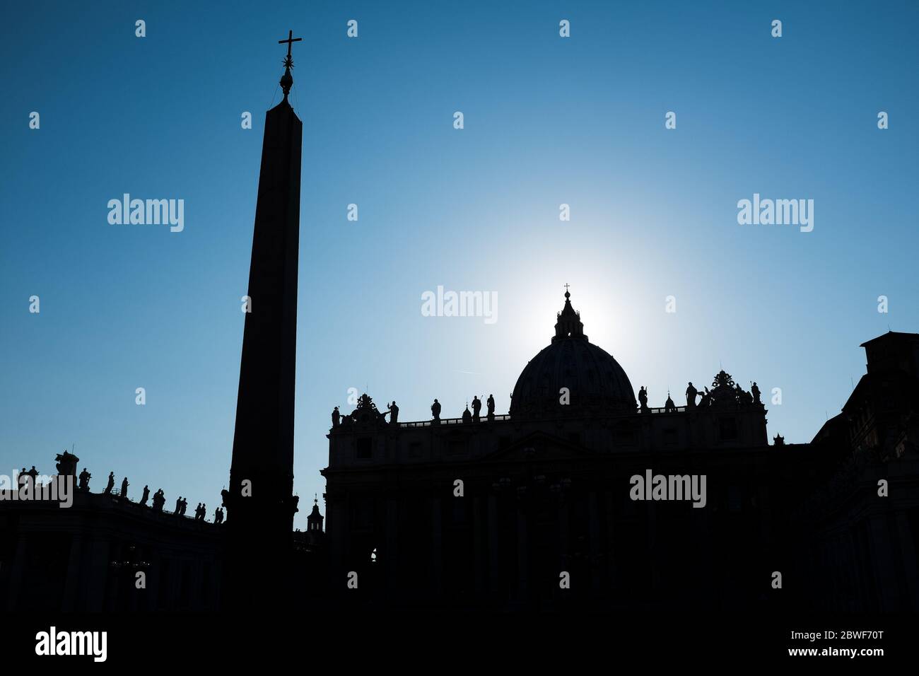 Basilique Saint-Pierre | Osansicht des Petersdoms Banque D'Images