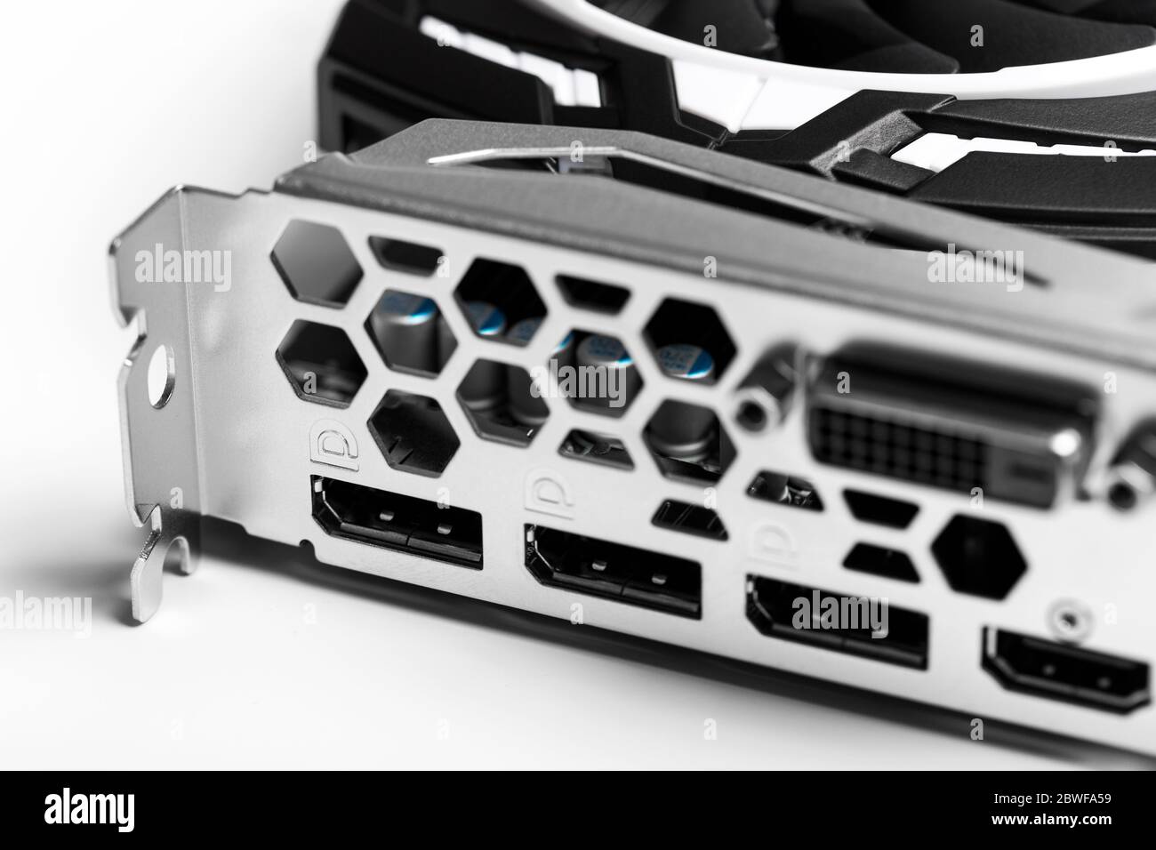 certains displayports sur une unité gpu moderne Banque D'Images
