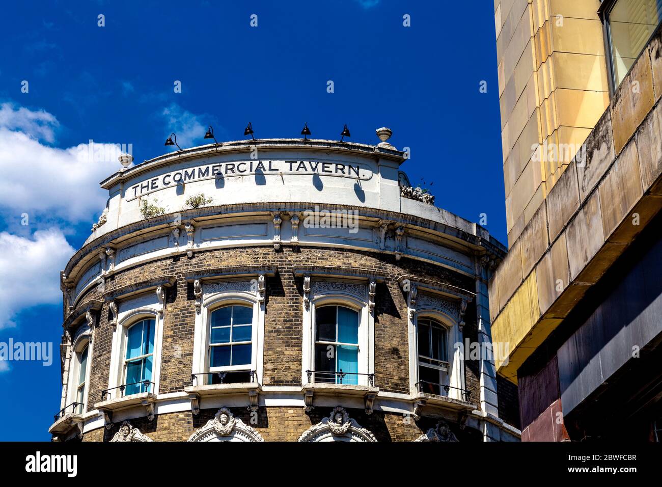 The commercial Tavern, Spitalfields, Londres, Royaume-Uni Banque D'Images