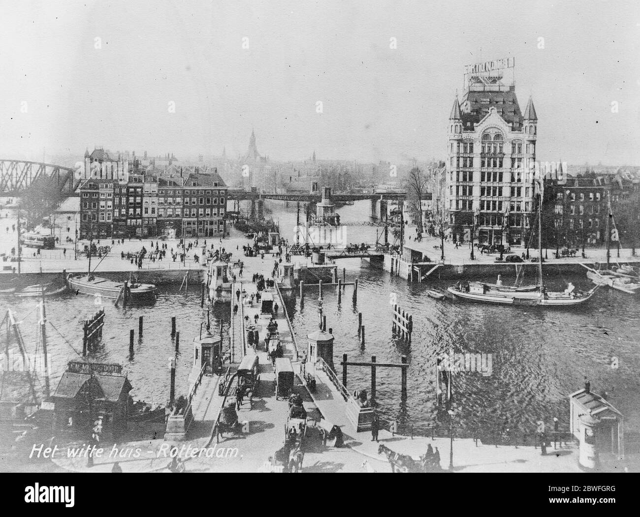 Rotterdam le 30 avril 1920 Banque D'Images