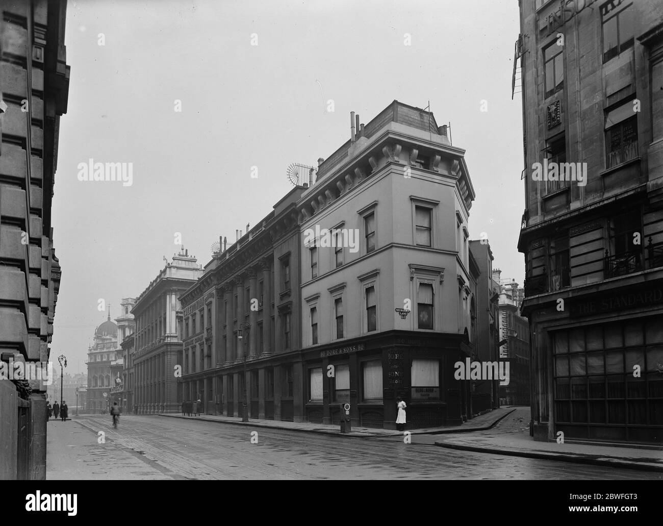 80, rue King William 9 mai 1920 Dore et fils Banque D'Images