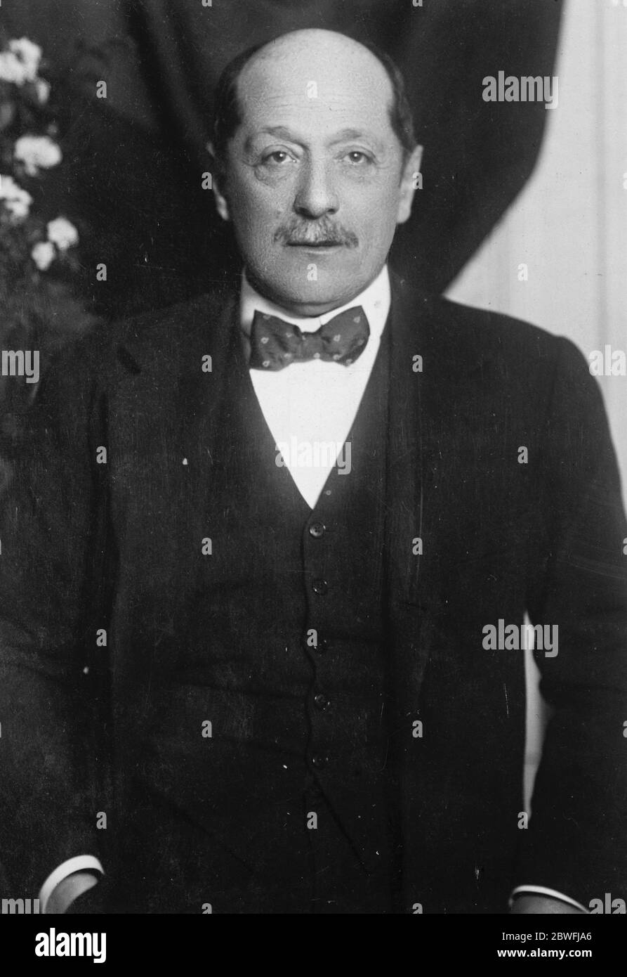 Duc de Tetuan . 2 mai 1927 Banque D'Images