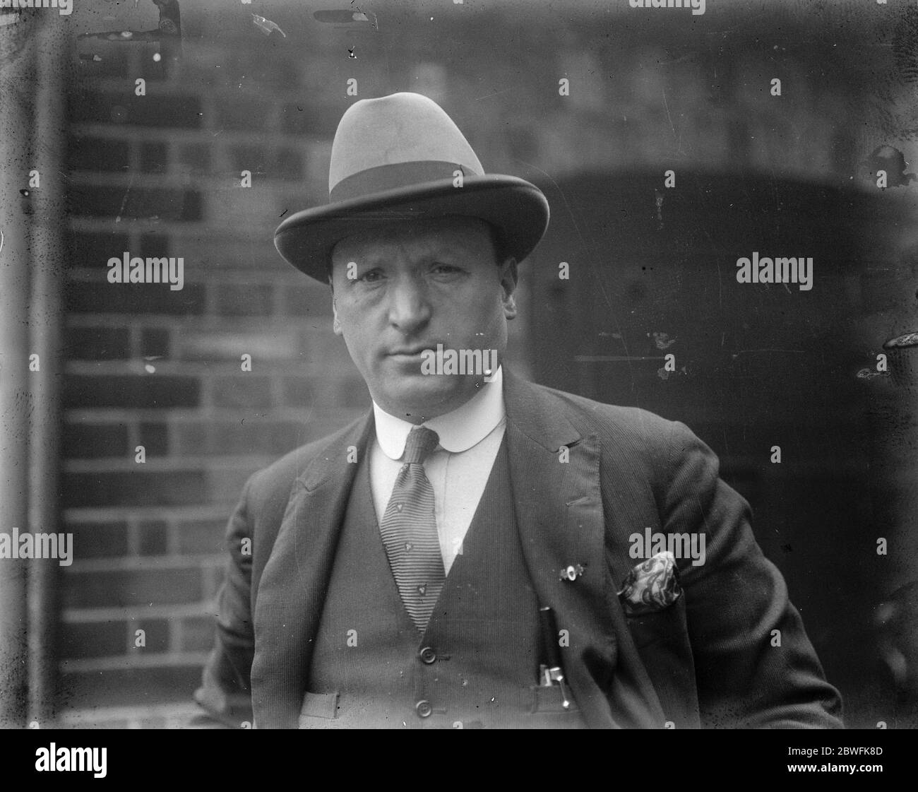 DaN Sullivan Directeur de la bague 1924 Banque D'Images
