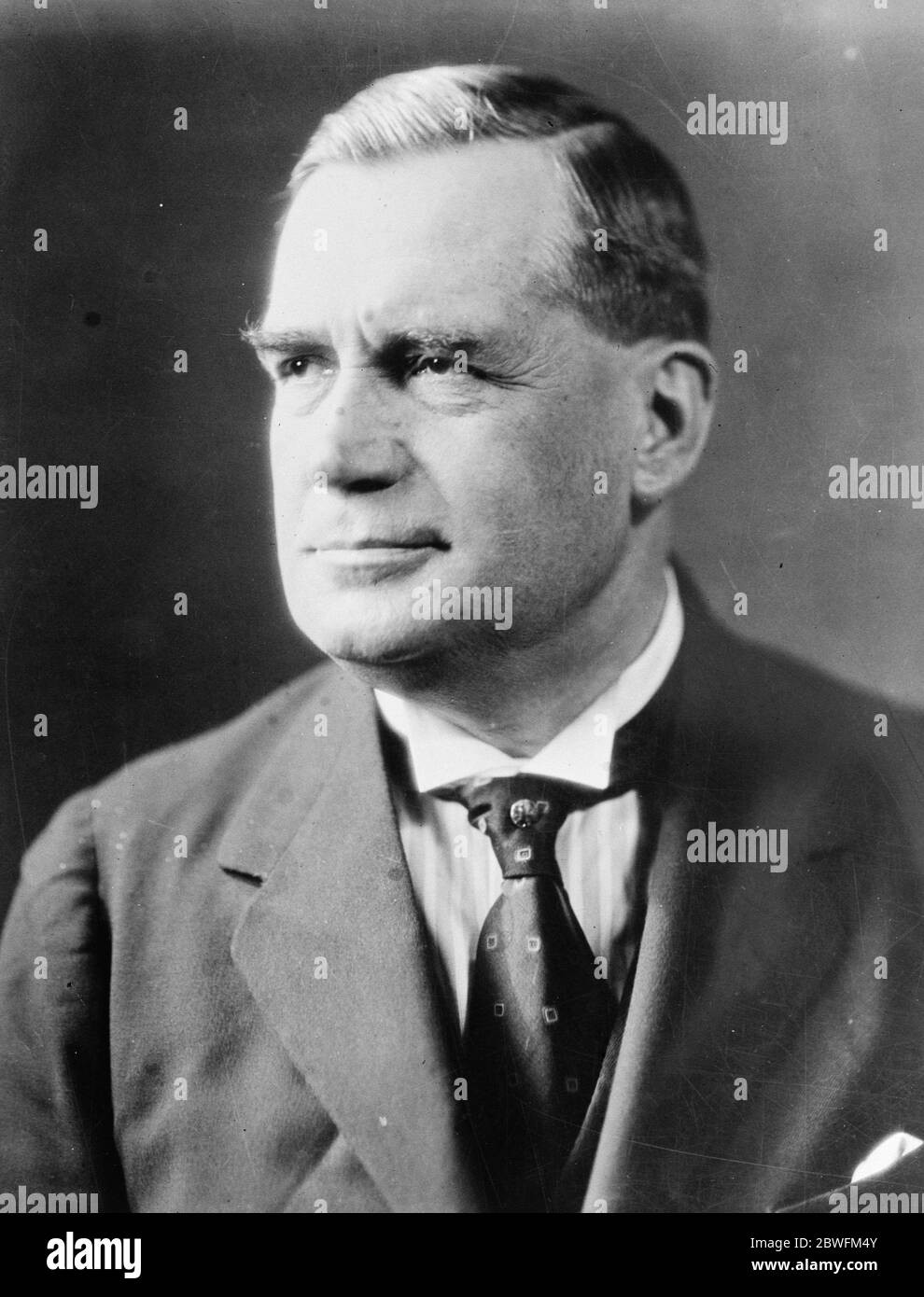 Sir Wm Veno . Portrait . 1925 Banque D'Images