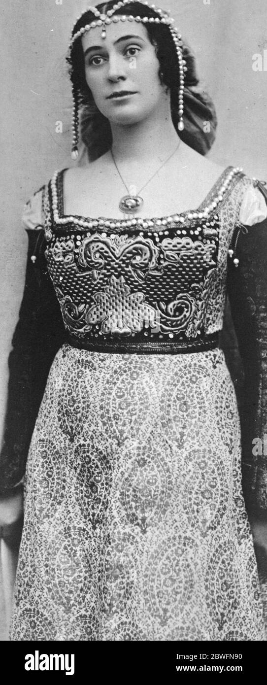 Elsa Heims . 30 septembre 1925 Banque D'Images