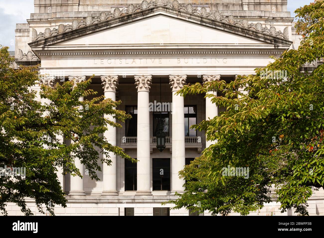 Bâtiment législatif, Olympia, Washington, États-Unis Banque D'Images