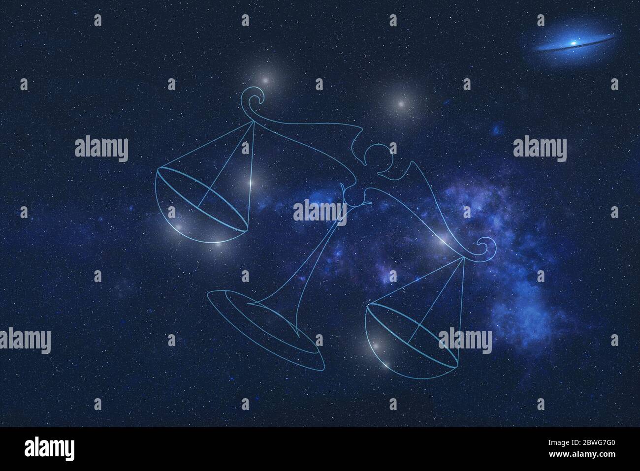 Constellation du balance Banque de photographies et d'images à haute  résolution - Alamy