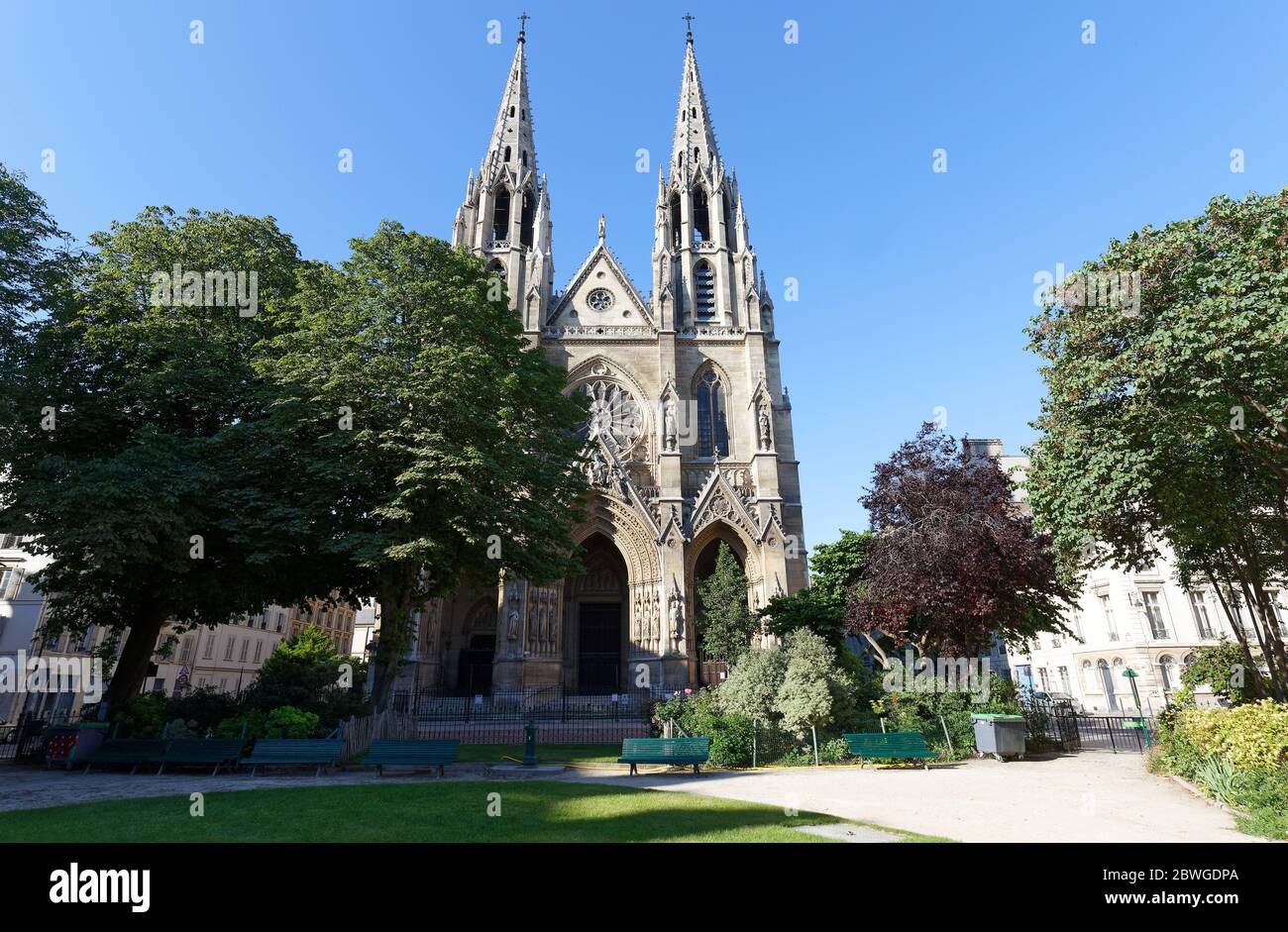 Basilique de saint clotilde Banque de photographies et d’images à haute résolution Alamy