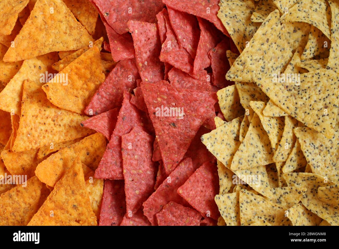 Chips tortilla mexicaines authentiques Banque de photographies et d