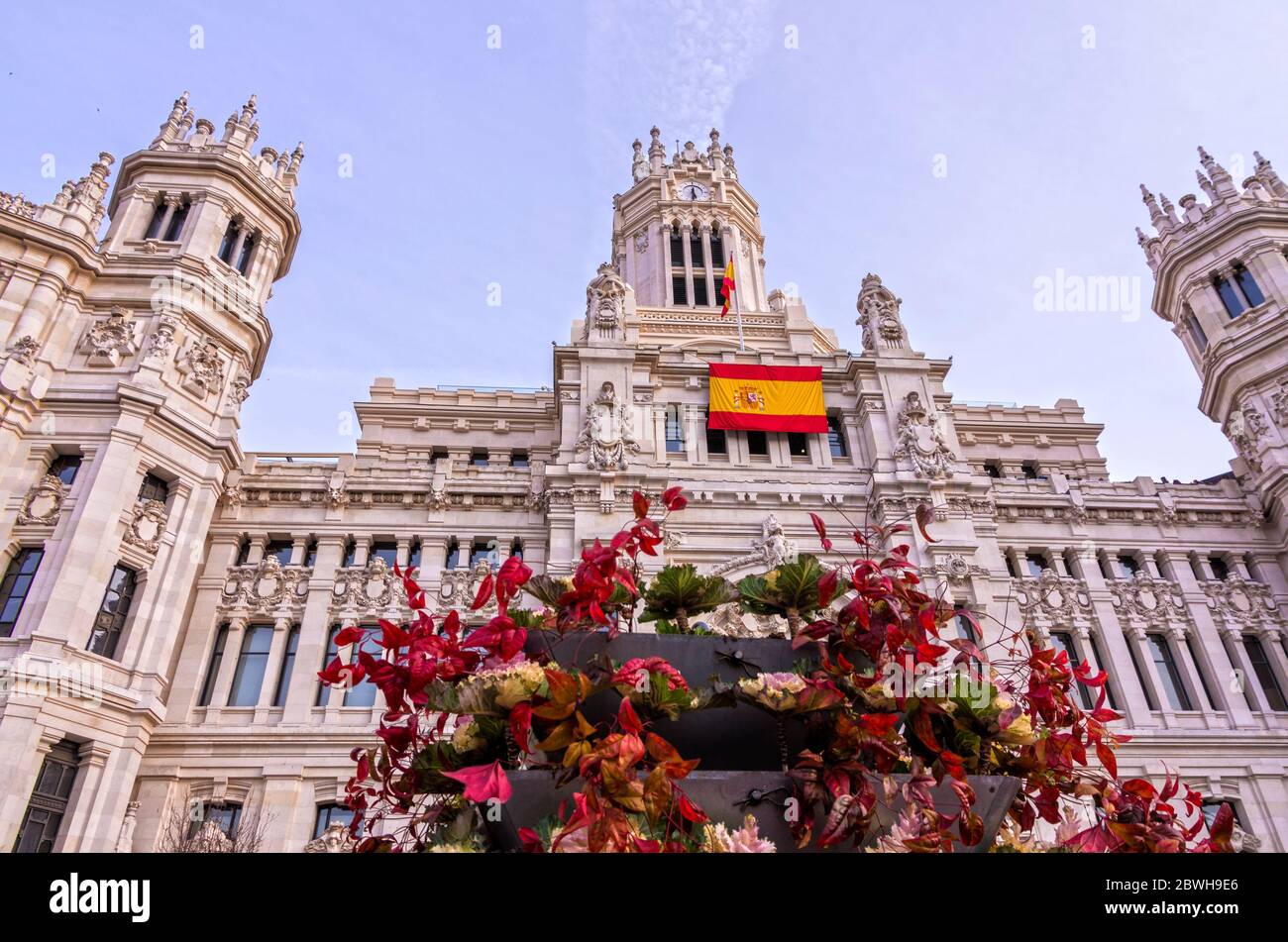 Ayuntamiento de Madrid. España Banque D'Images