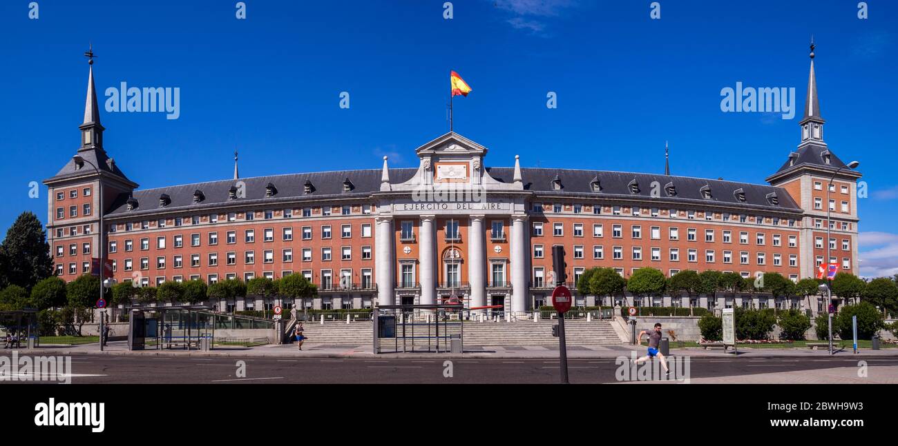 Cuartel General del Ejercito del Aire. Madrid. España Banque D'Images