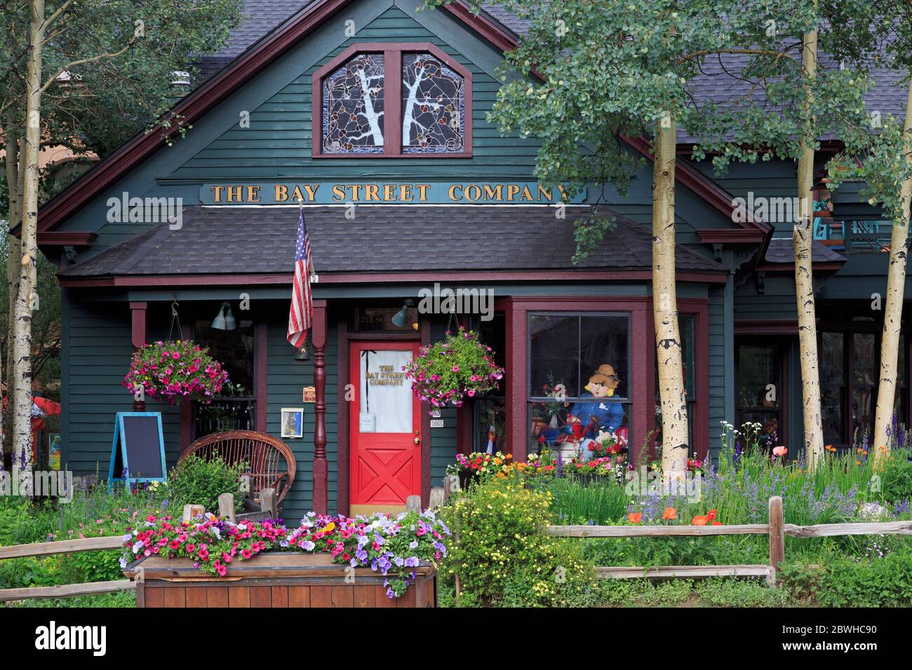 Magasin à Breckenridge, Colorado, États-Unis Banque D'Images