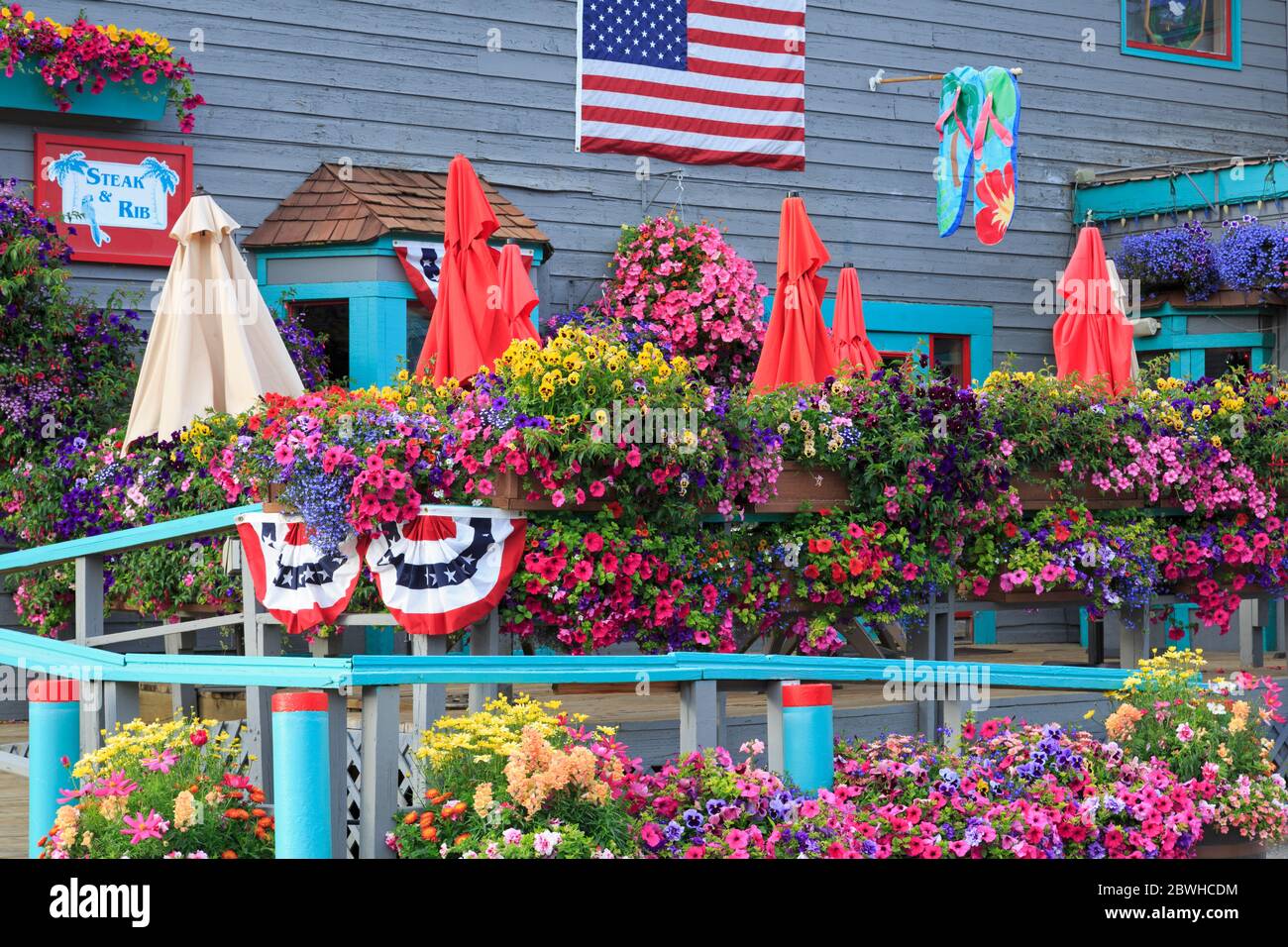 Restaurant à Breckenridge, Colorado, États-Unis Banque D'Images