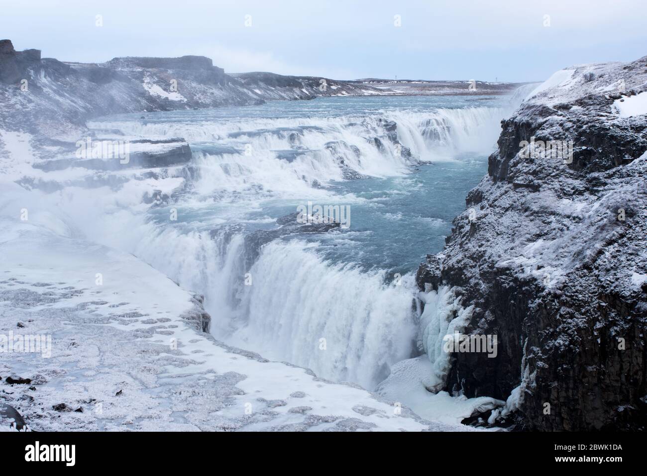 . Goðafoss Banque D'Images