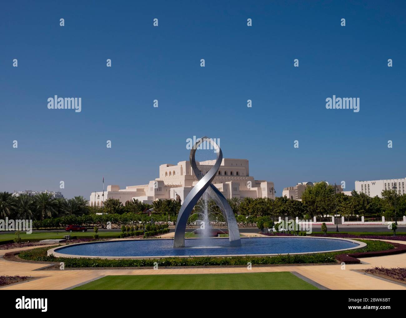 L'Opéra Royal, Muscat, quartier Shati Al-Qurm, Sultanat d'Oman. Banque D'Images