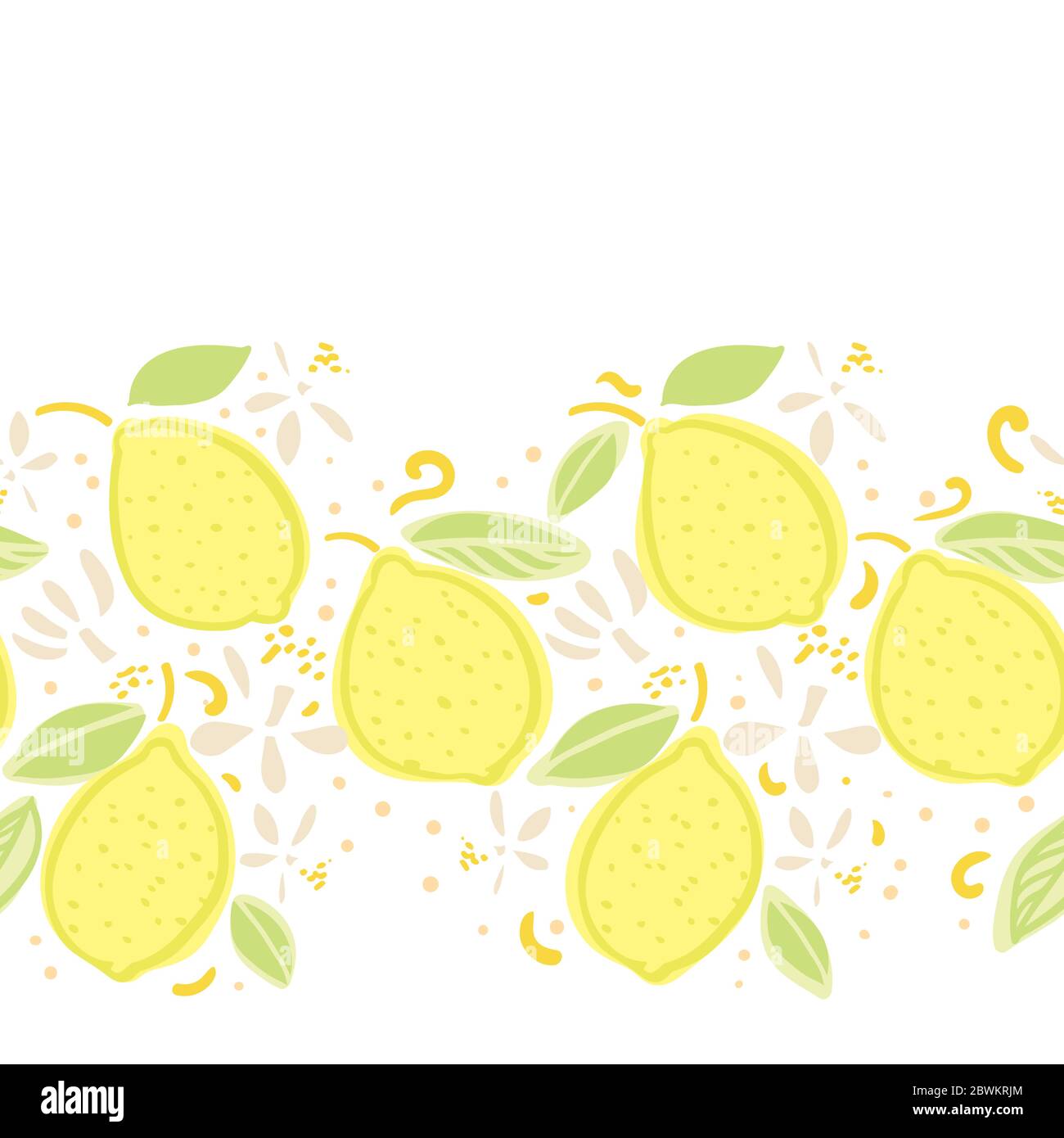 Papier cadeau Citron All The Ways To Say - Pastel Shop