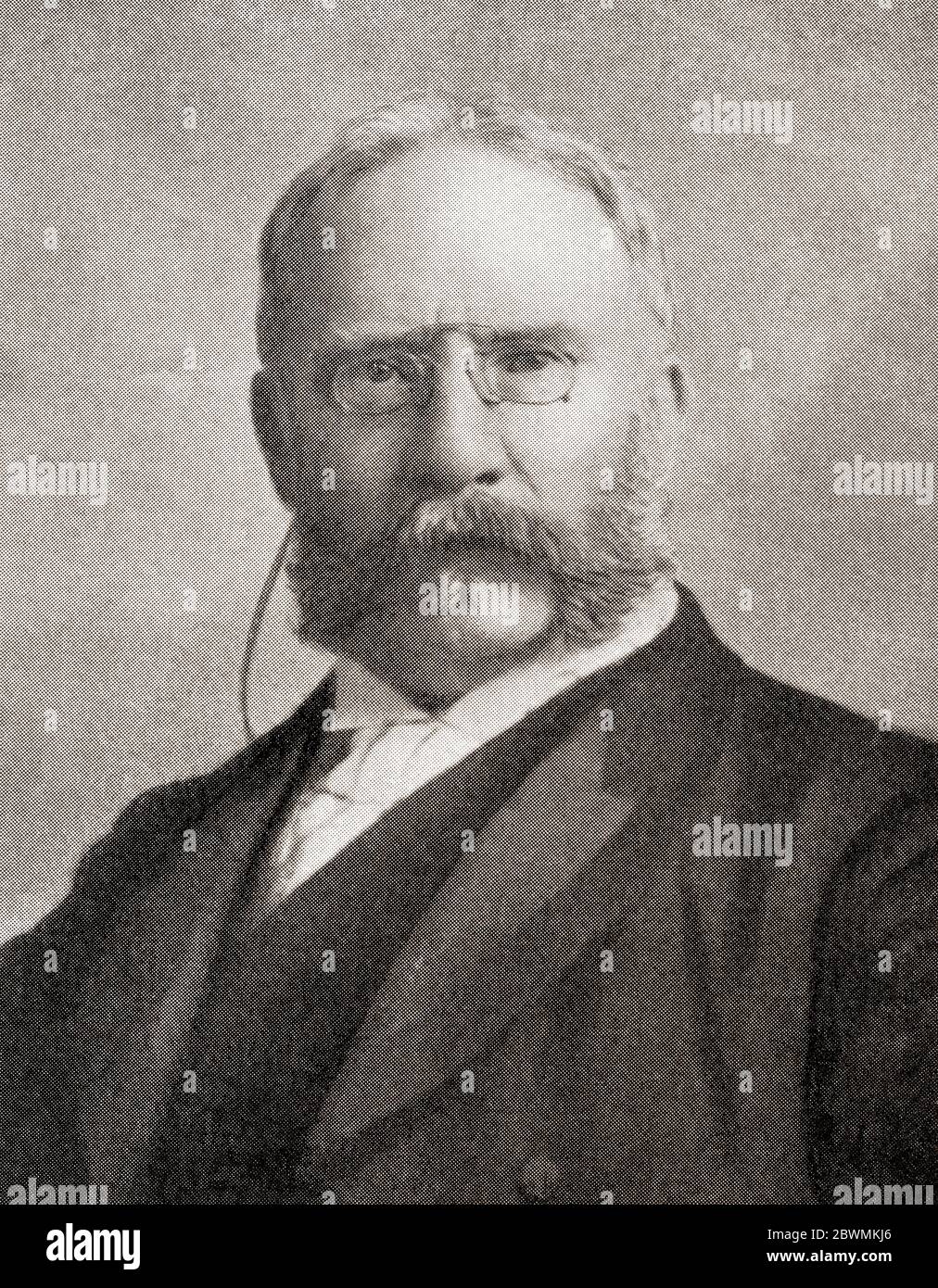 Sir Thomas Wrightson, 1er Baronet, 1839 – 1921. Politicien conservateur britannique. De l'Encyclopédie des affaires et conseiller juridique, publié en 1907. Banque D'Images