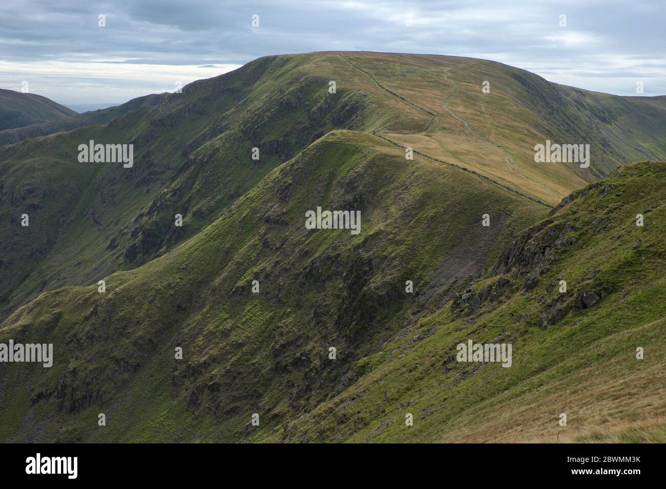 High Street, l'une des plus hautes montagnes du côté est du parc national Lake District, Cumbria, Angleterre Banque D'Images