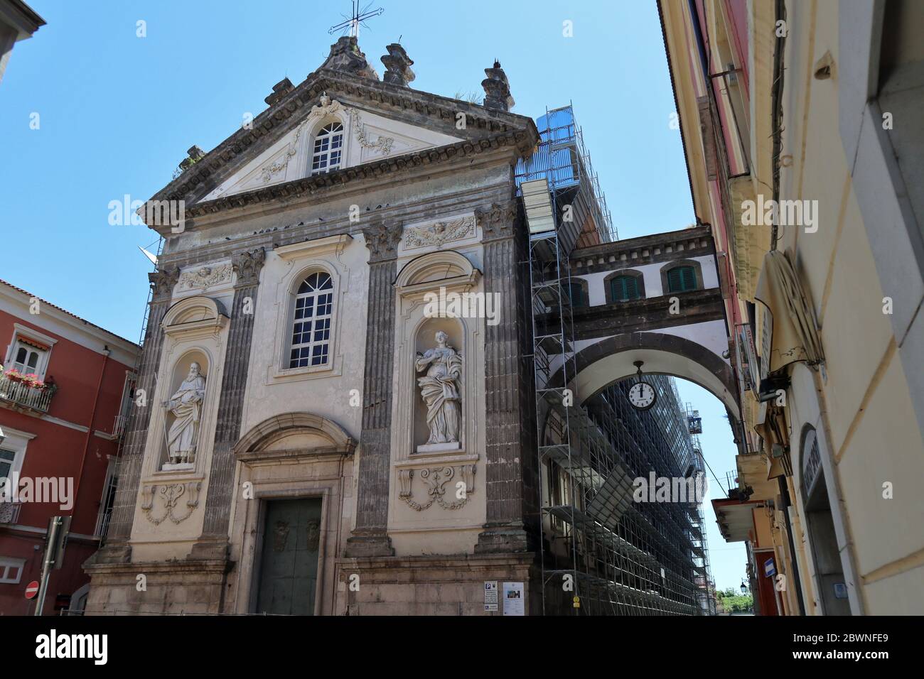 Capua - Chiesa della Santissima Annunziata Banque D'Images
