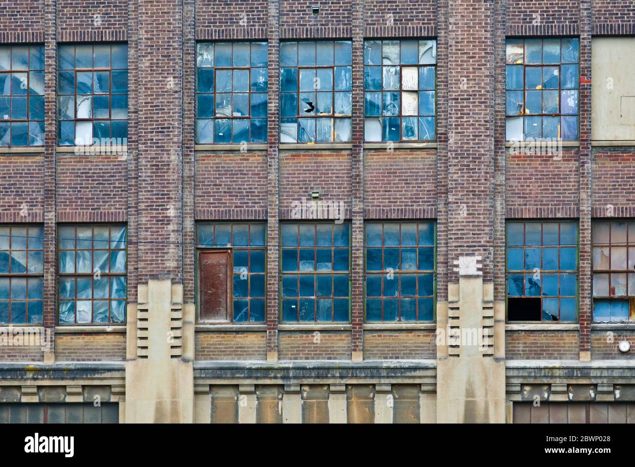Extérieur d'un ancien entrepôt de la ville de Toronto, Canada Banque D'Images