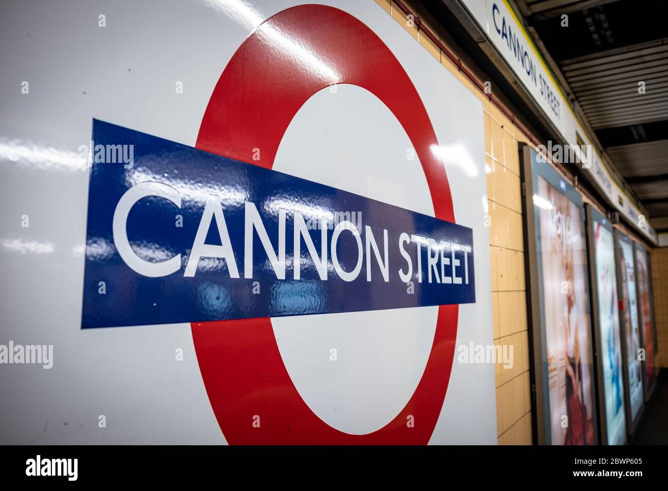 Métro Cannon Street - Londres Banque D'Images
