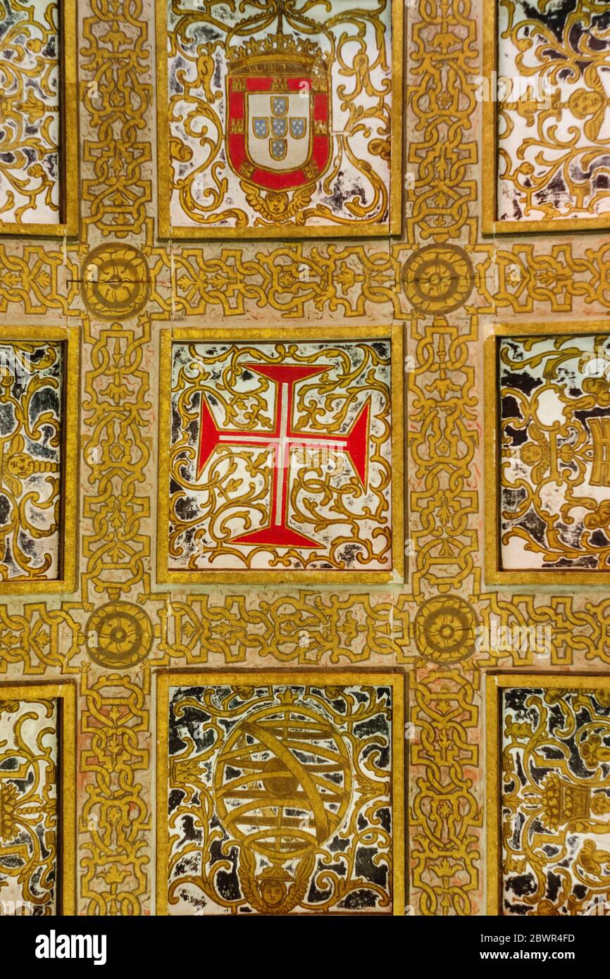 nueva cruz de la orden de cristo, sacristia nueva, siglo XVI, convento