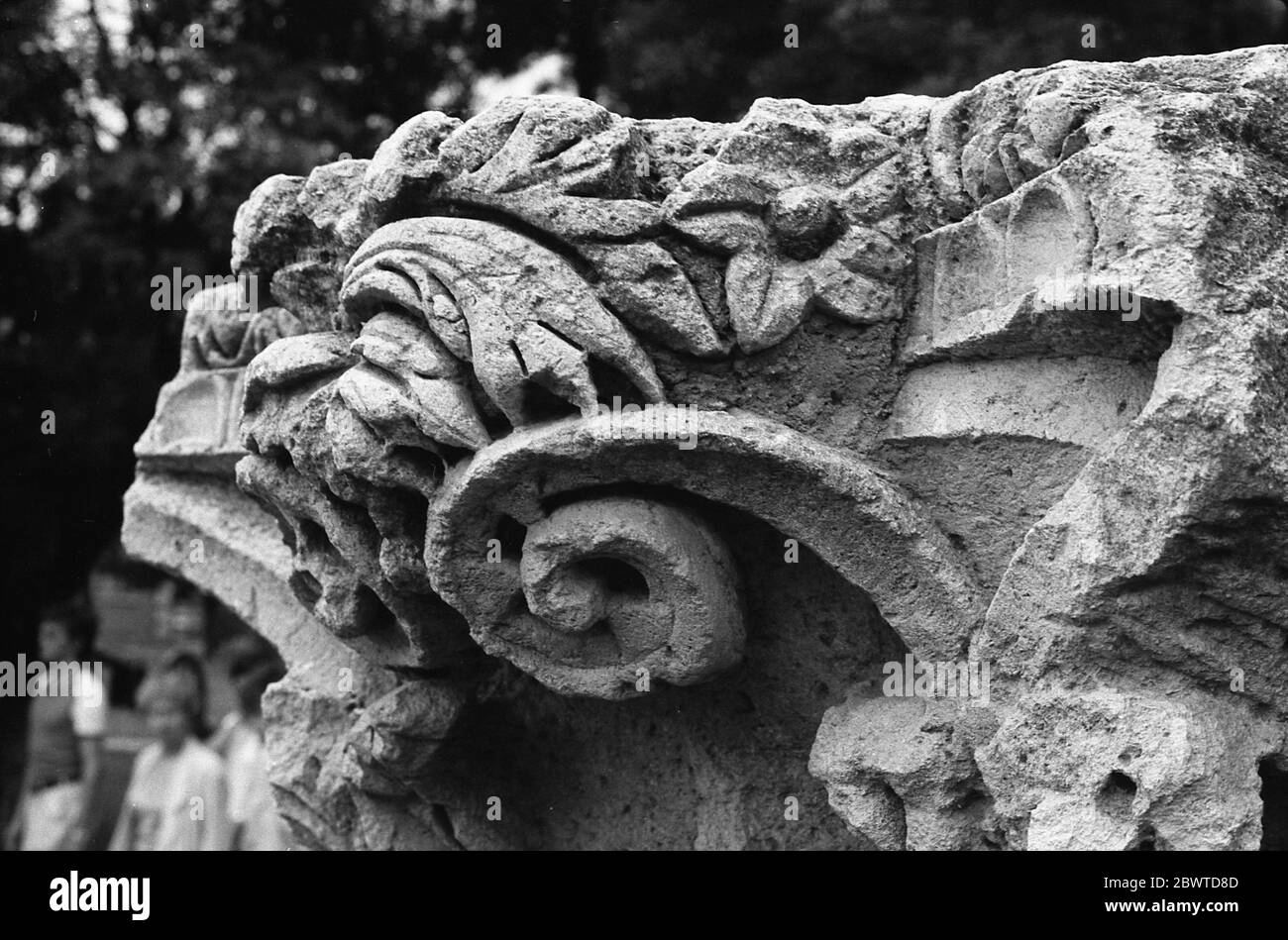 Ancienne ville romaine dans le nord de la Bulgarie. Ulpia Oescus, Oescensium Banque D'Images