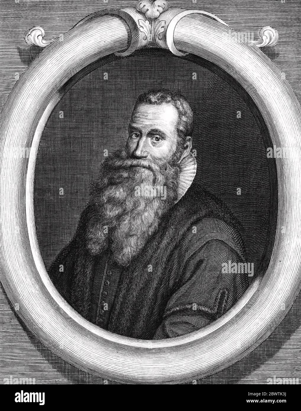 JOHANNES BOGERMAN (1576-1637) Divin protestant allemand Banque D'Images