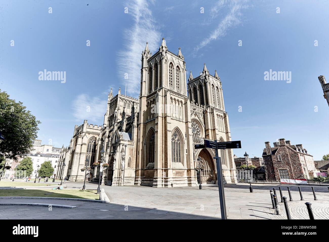 Cathédrale de Bristol à Bristol, Angleterre Royaume-Uni Banque D'Images