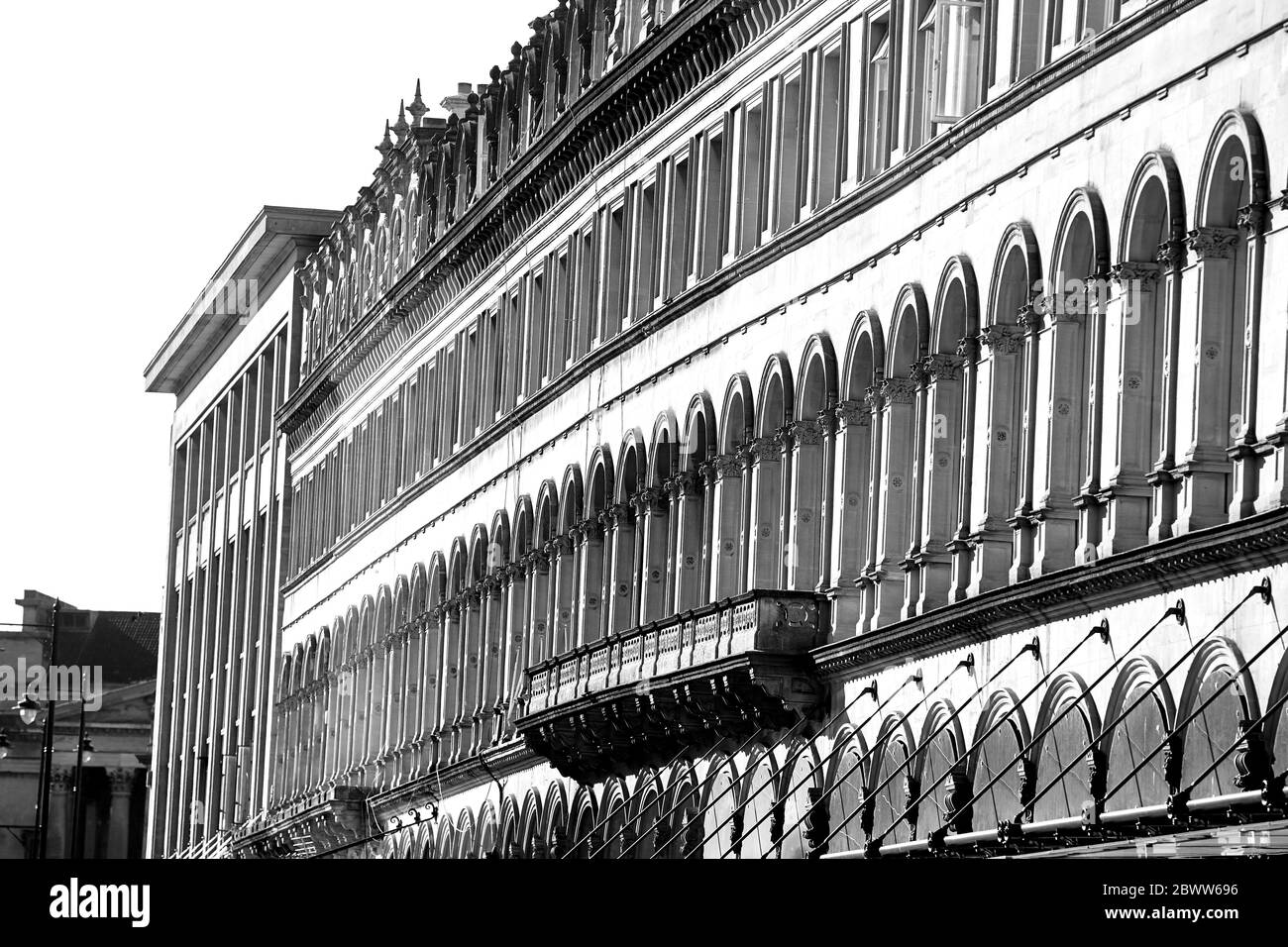 Queens Road, Bristol, Angleterre, Royaume-Uni Banque D'Images