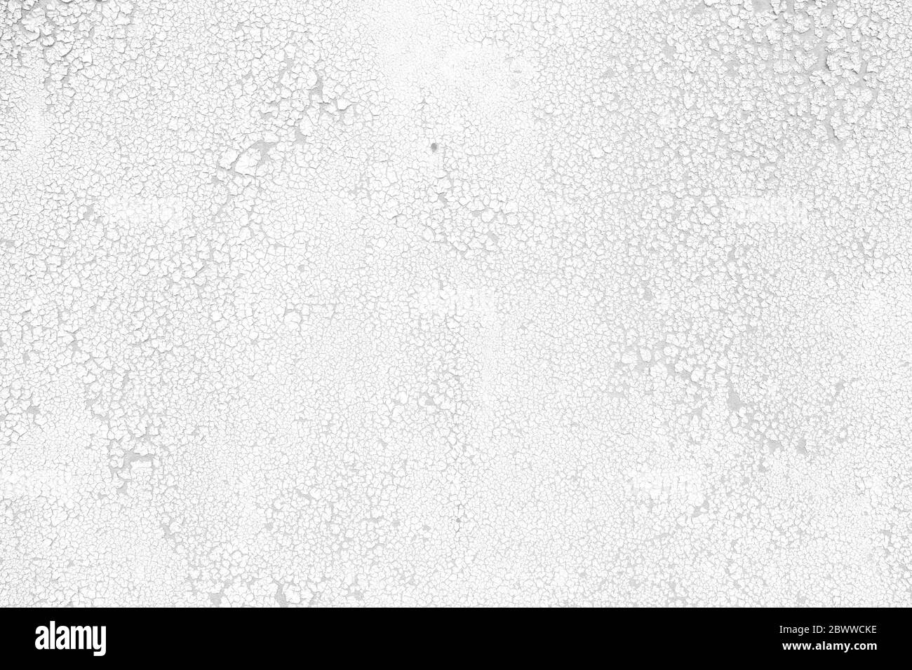 La texture du mur de crack blanc Arrière-plan. Banque D'Images