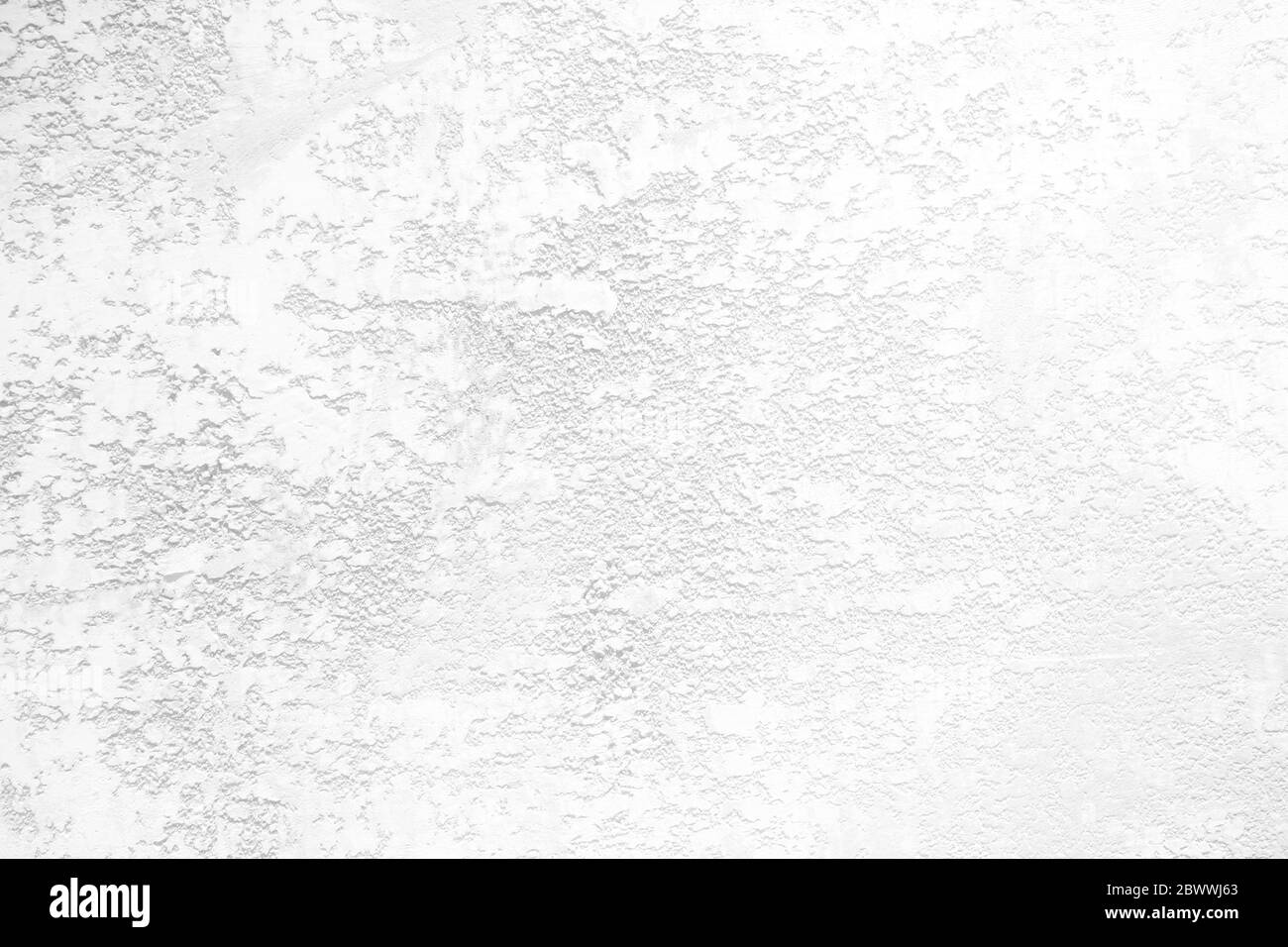 La texture du mur de stuc blanc Arrière-plan. Banque D'Images