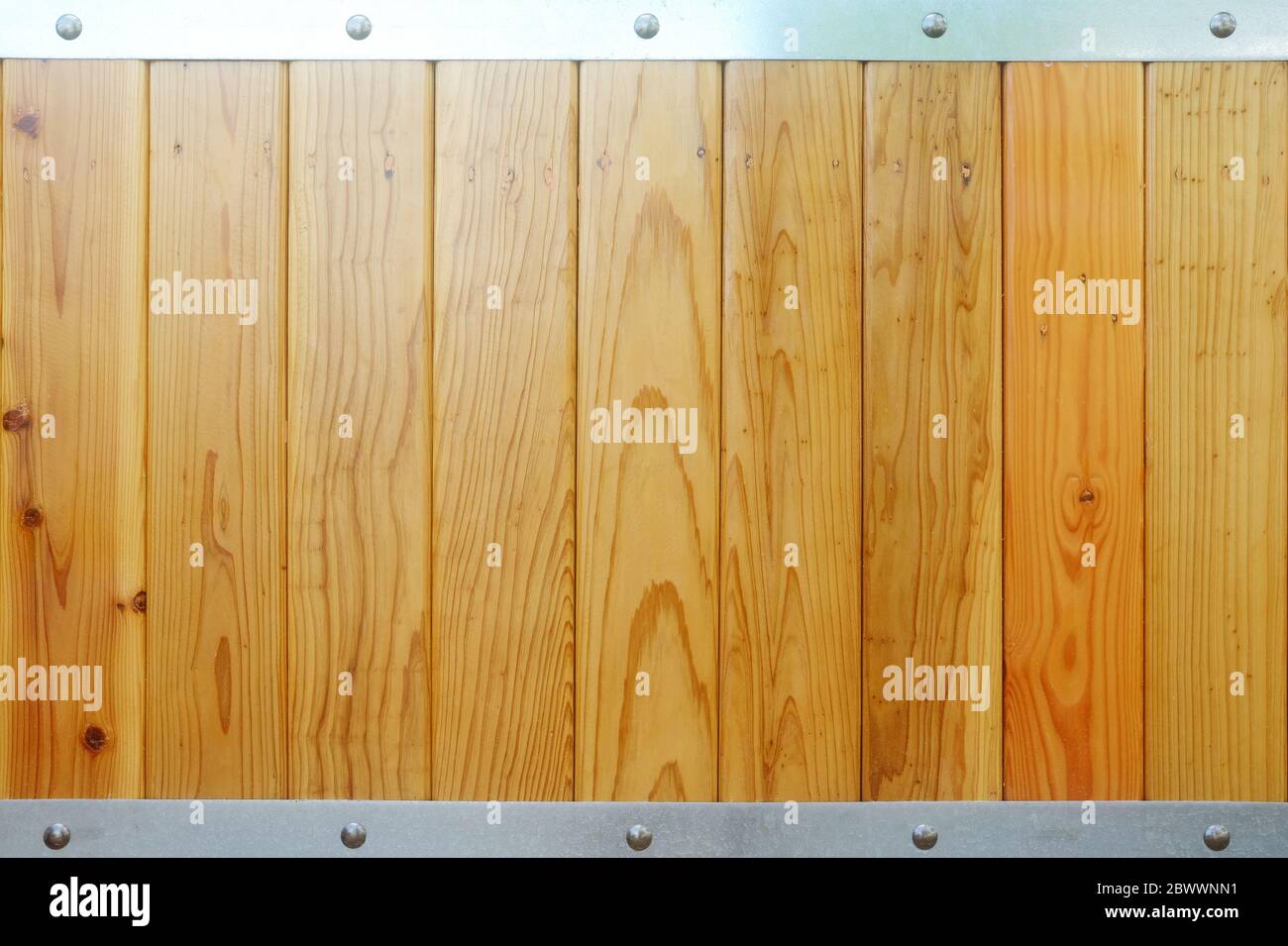 Arrière-plan de texture de mur en bois. Banque D'Images