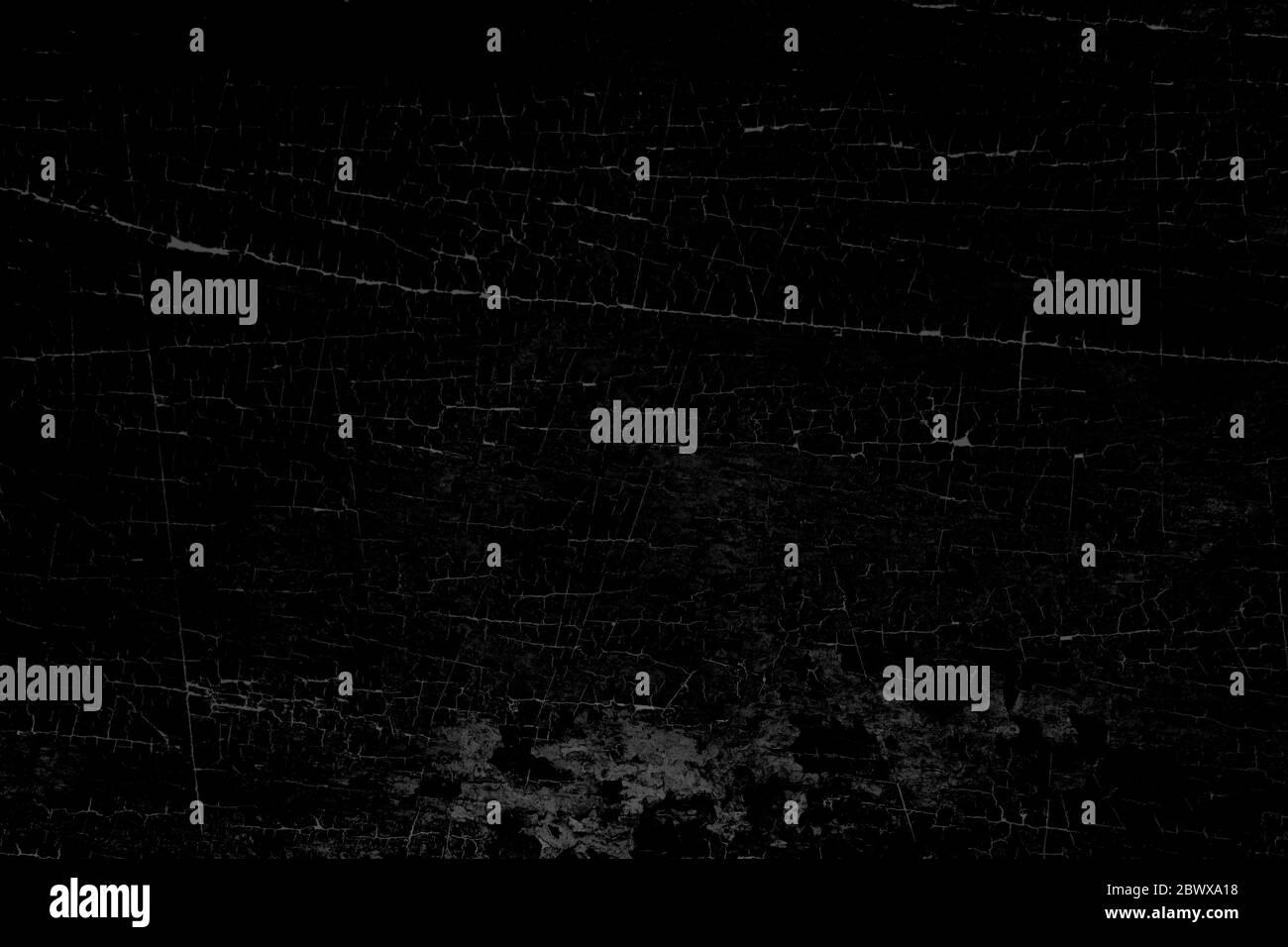Saleté blanche et rayures sur fond en bois noir, convient aux images de recouvrement en aspect vieilli. Banque D'Images