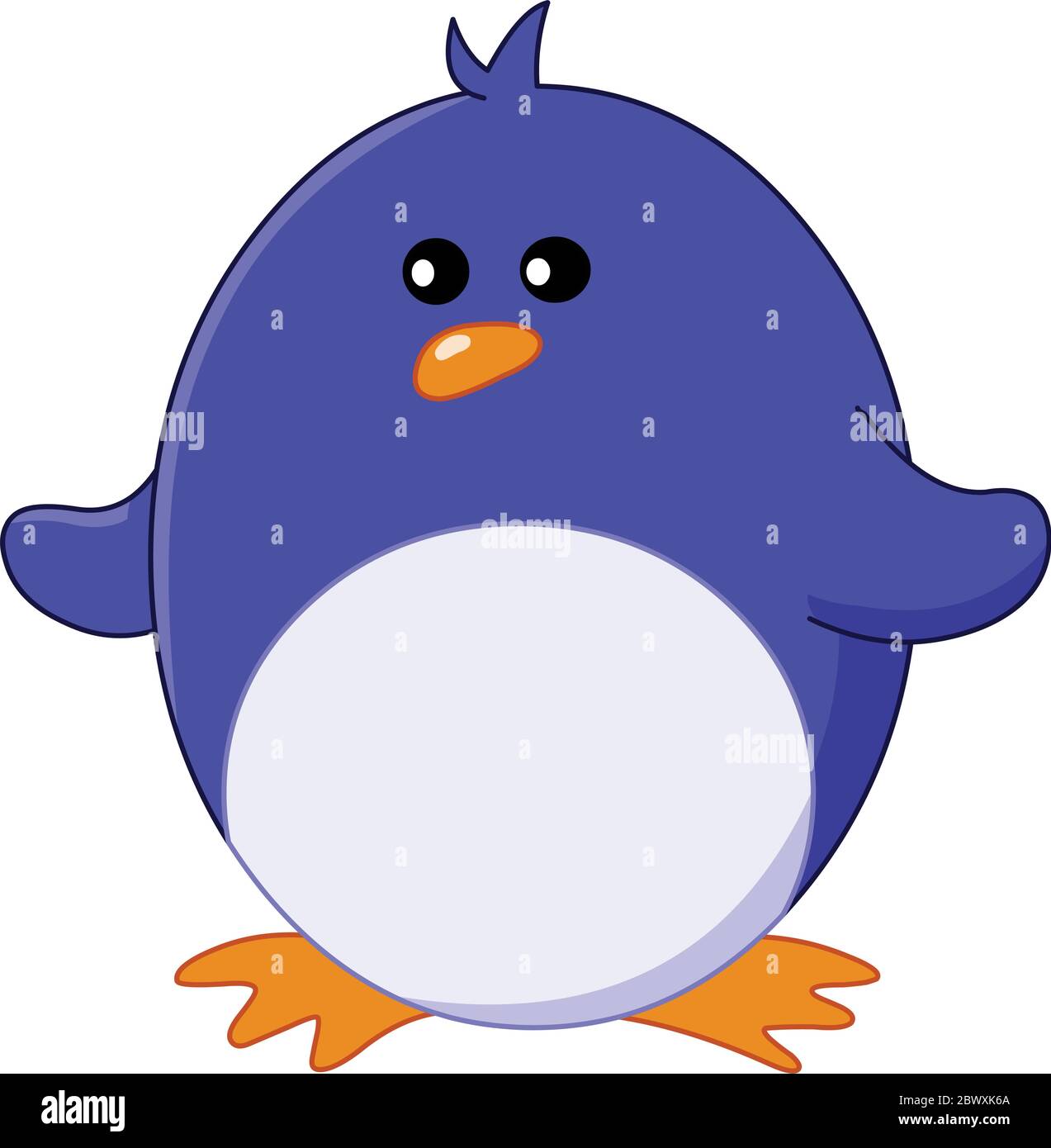 Pingouin bébé Illustration de Vecteur