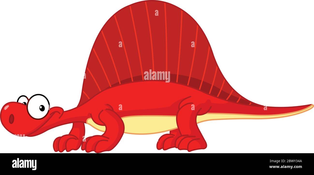 Dinosaure Spinosaurus Illustration de Vecteur