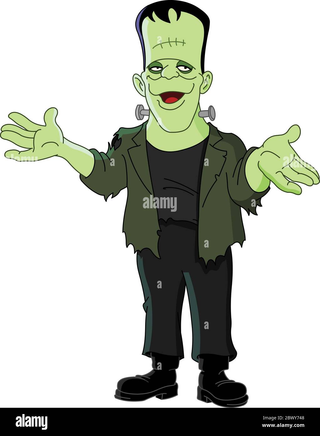 Frankenstein Illustration de Vecteur