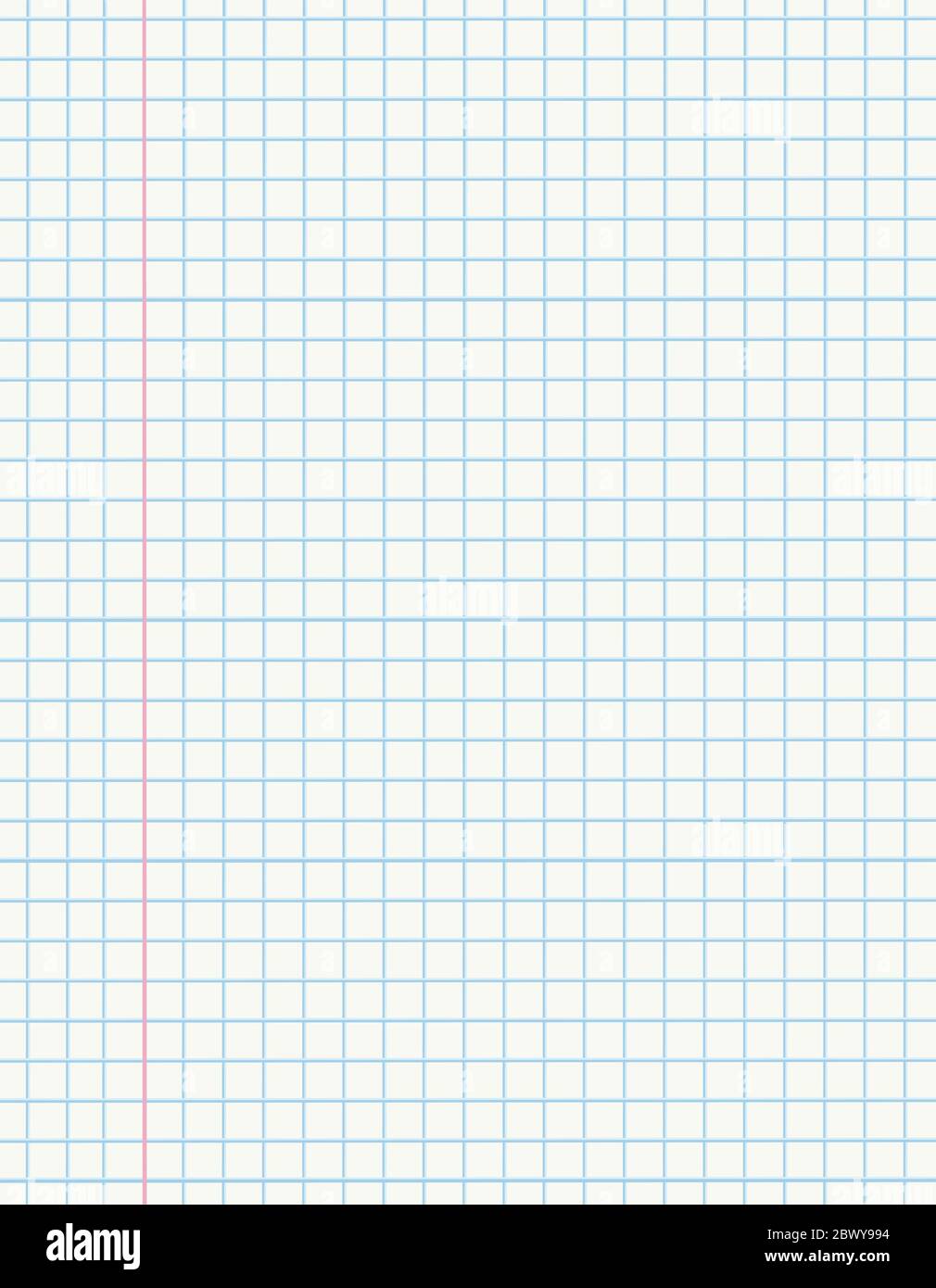 Papier mathématique pour exercices vectoriels Illustration de Vecteur