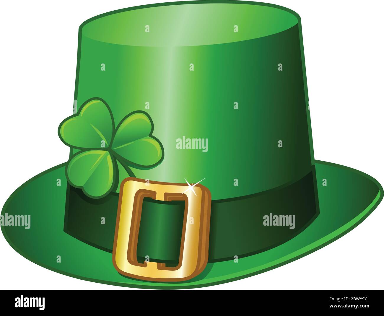 Chapeau St Patrick Illustration de Vecteur