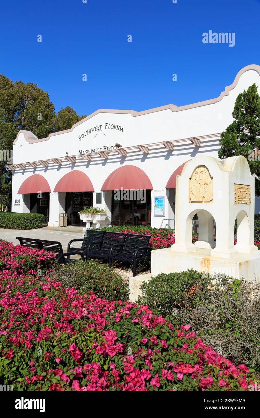 Southwest Florida Museum of History,fort Myers,Florida,USA,Amérique du Nord Banque D'Images