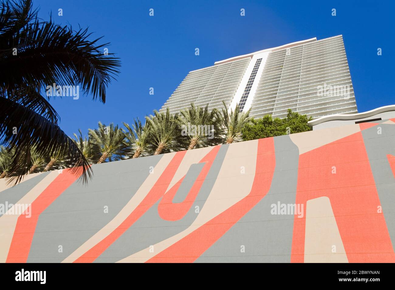 50 Condo Biscayne Tower, Miami, Floride, USA Banque D'Images