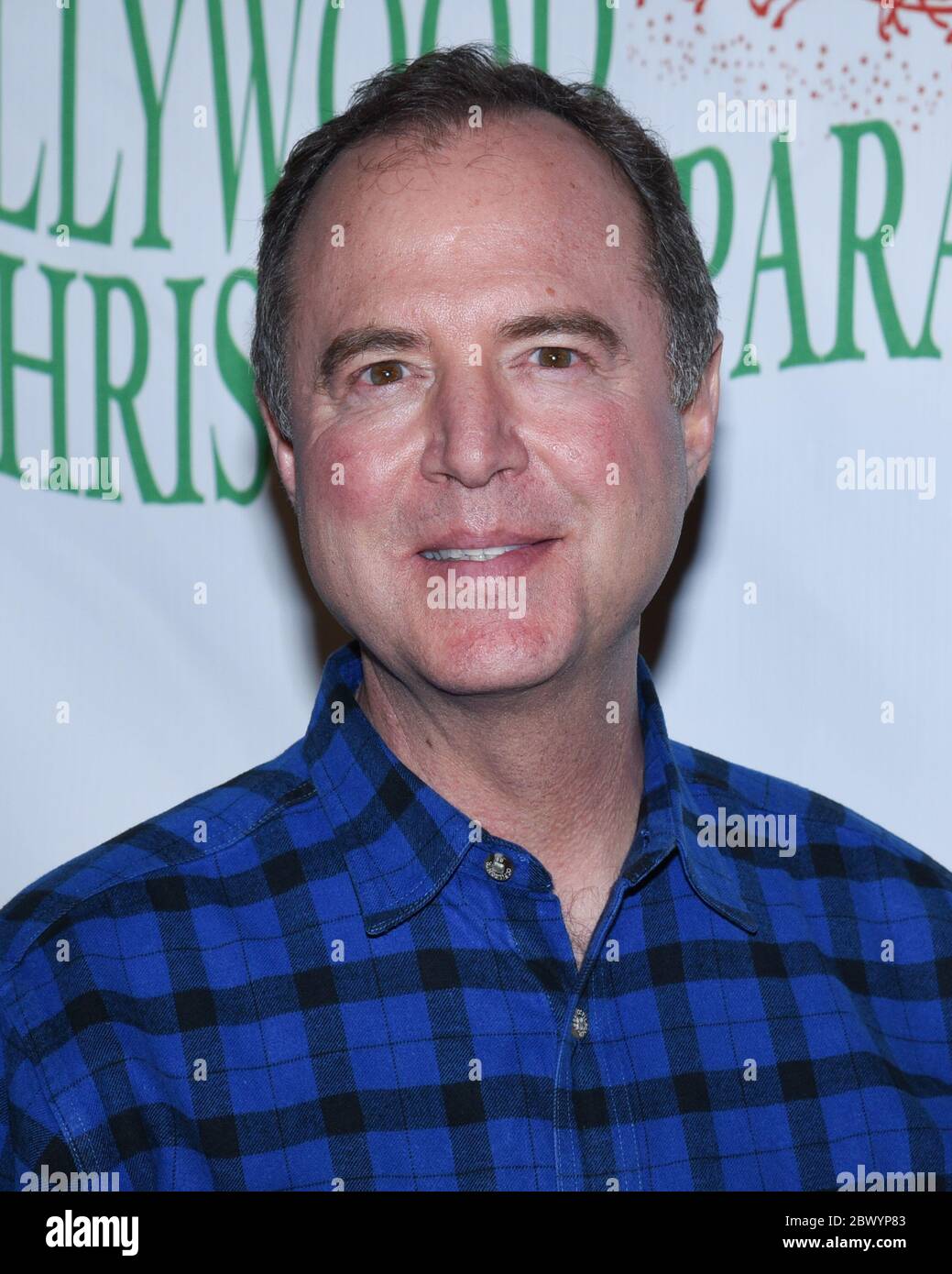 25 novembre 2018, Los Angeles, Californie, États-Unis: Le congressiste Adam Schiff arrive au 87e défilé annuel de Noël hollywoodien à Hollywood en Californie le 25 novembre 2018. (Image crédit : © Billy Bennight/ZUMA Wire) Banque D'Images