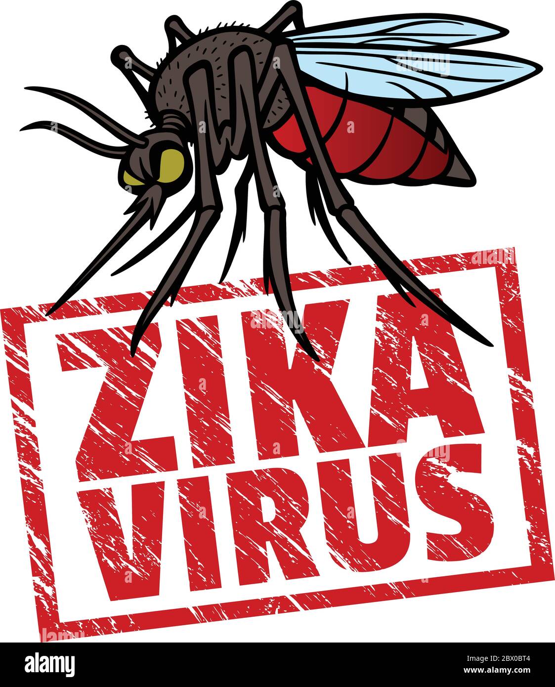 Virus Zika - UNE illustration du virus Zika. Illustration de Vecteur