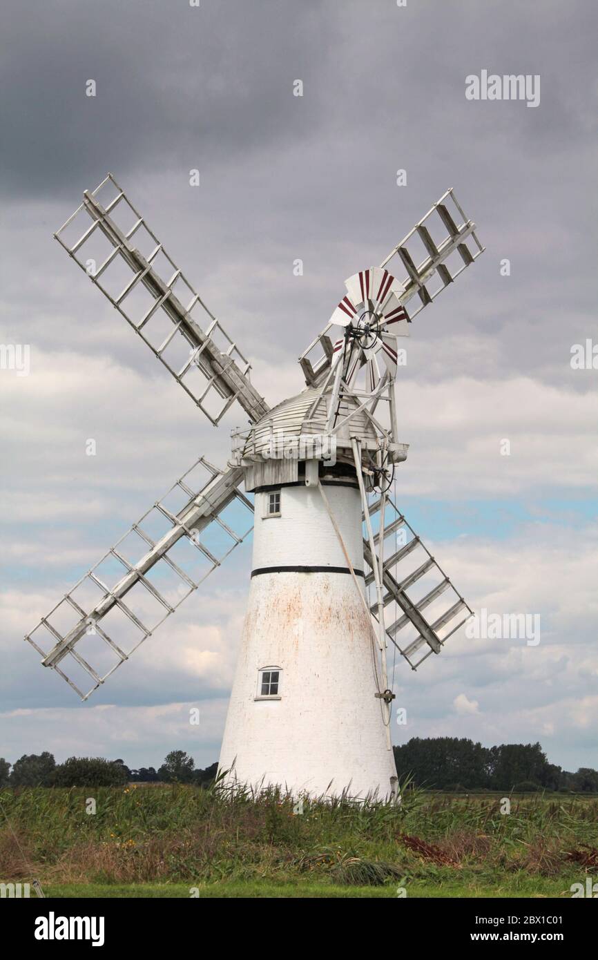 Moulin Thurne, Stow Norfolk Banque D'Images