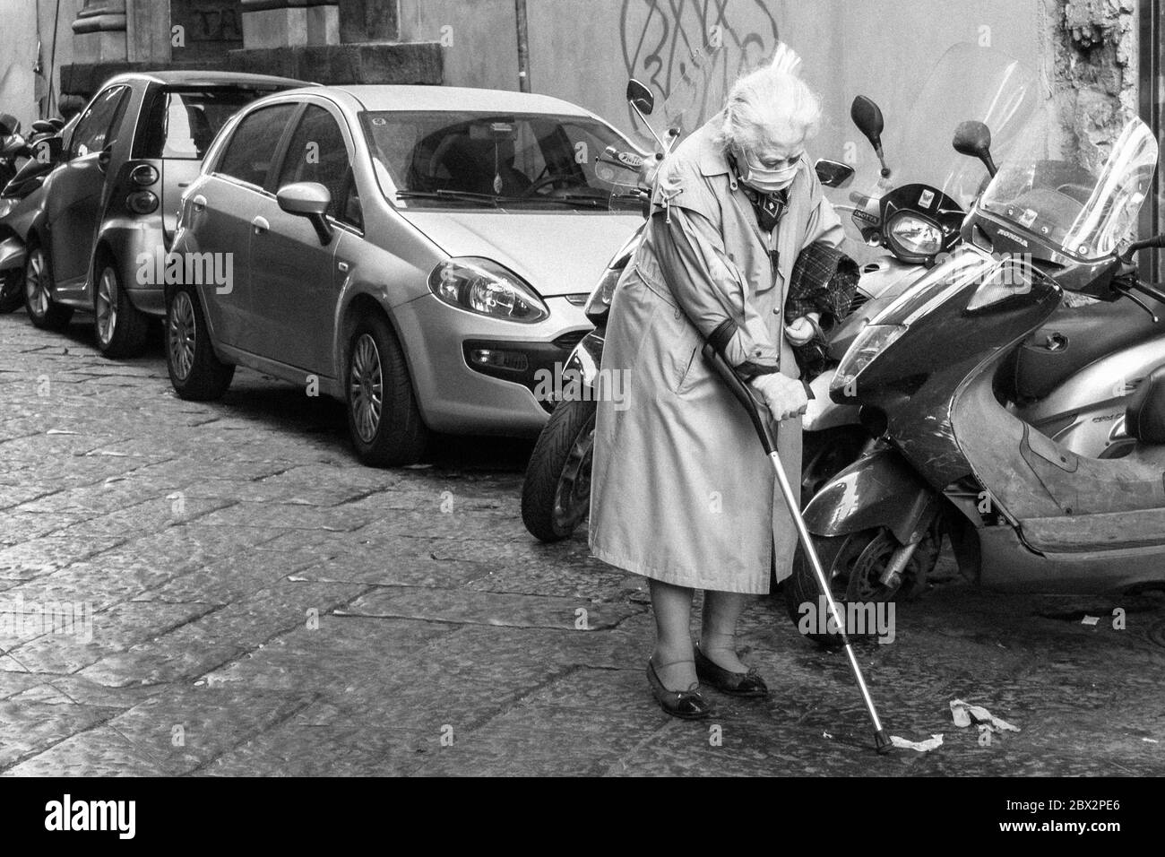 Napoli Covid19 Mai 2020 Banque D'Images