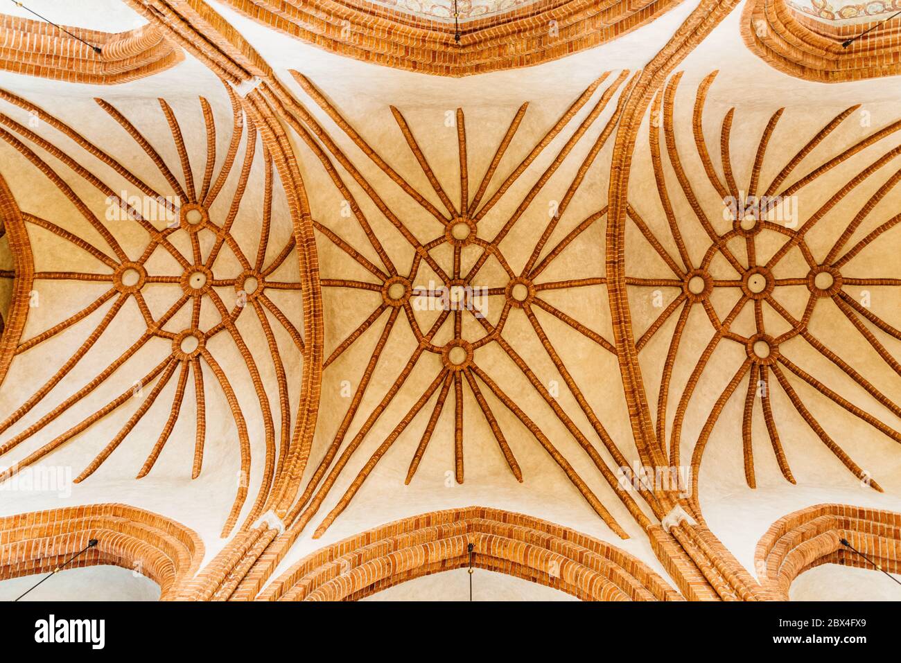 Stockholm, Suède - 8 août 2019 : vue intérieure de l'église de Storkyrkan, la plus ancienne église de Gamla stan Banque D'Images