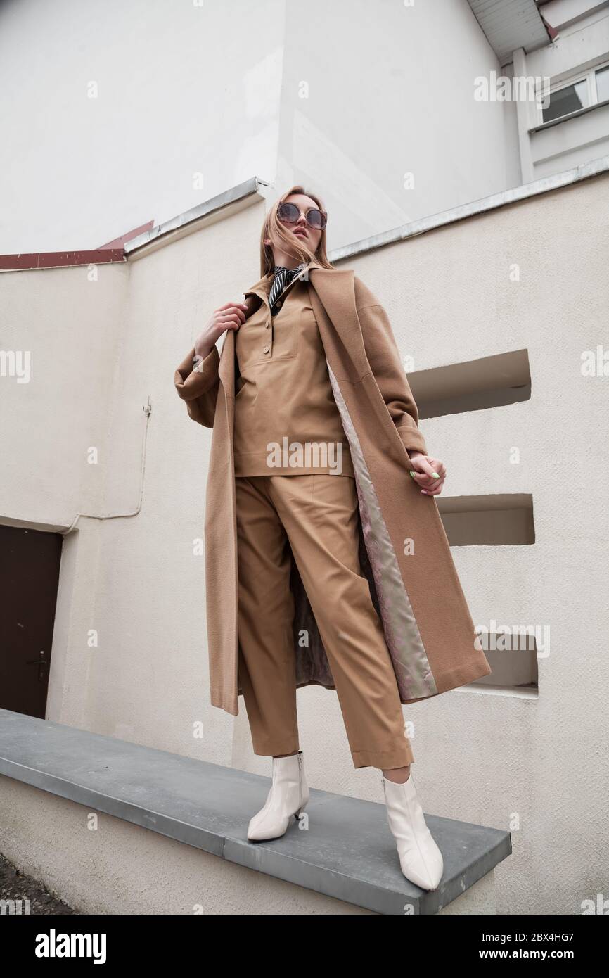 Manteau long femme style russe sales