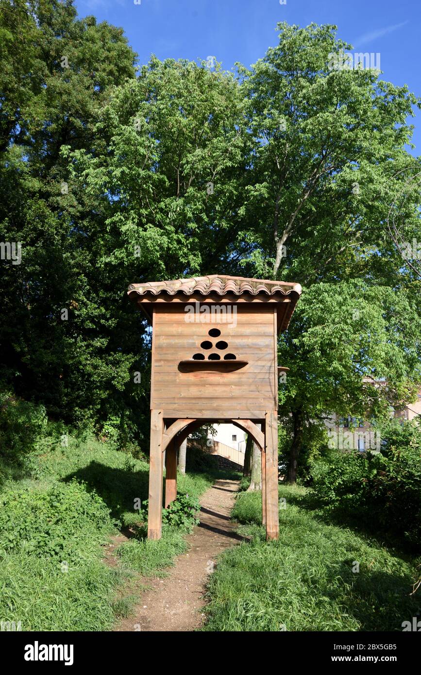 Dovecote, Dovecot ou Pigonnier Tourves Var Provence France Banque D'Images