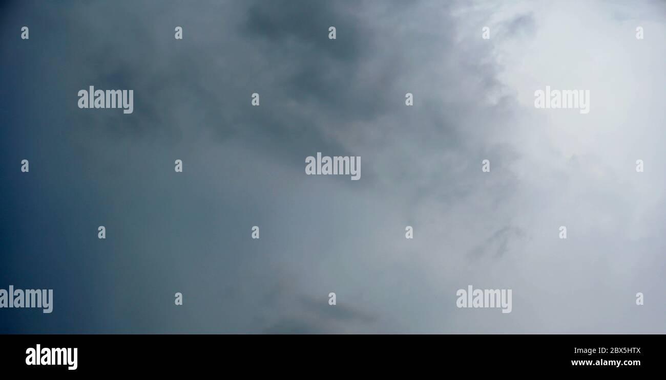 nuages de tempête - ciel spectaculaire Banque D'Images